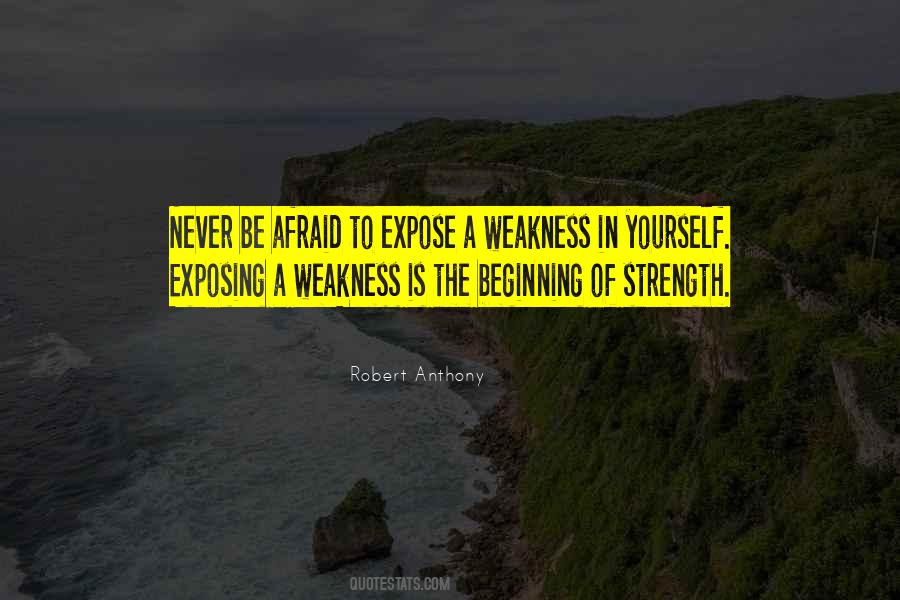 Afraid Of Yourself Quotes #605845