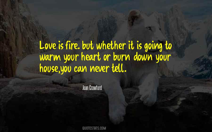 Burn It Down Quotes #20712