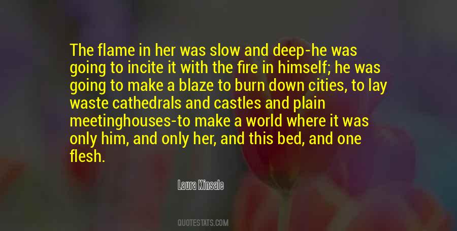 Burn It Down Quotes #898948