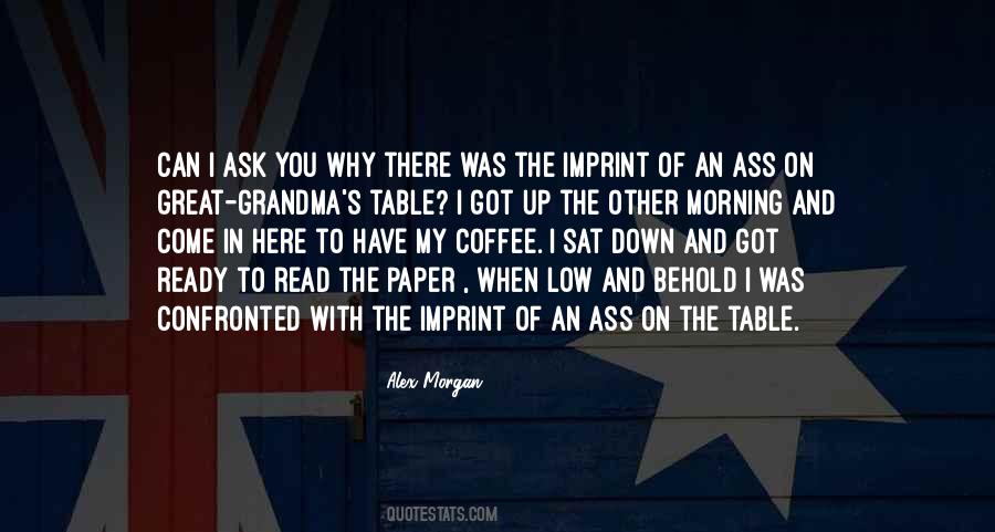 Sat Morning Coffee Quotes #839622