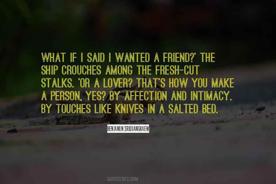 Quotes About Romance Intimacy #1605476