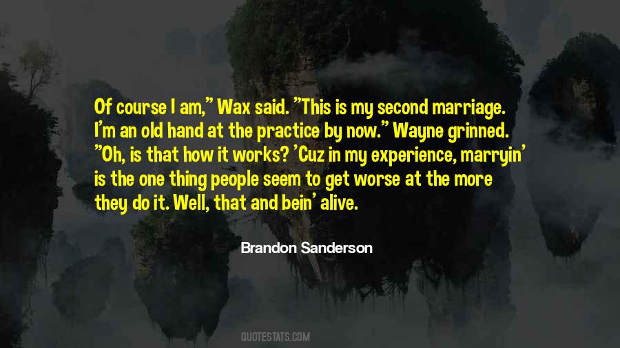Old Marriage Quotes #1600497