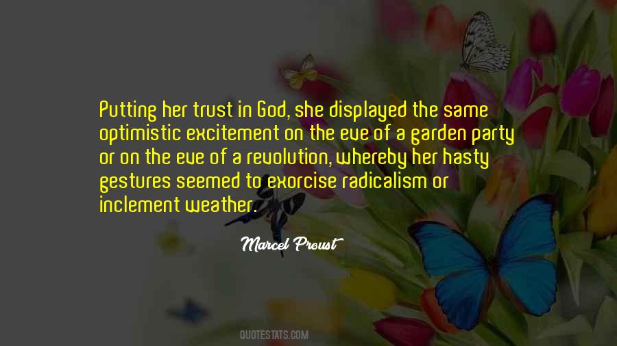 Trust Of God Quotes #1340190