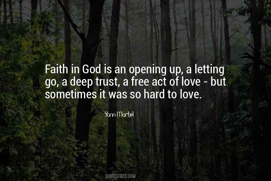 Trust Of God Quotes #1358899