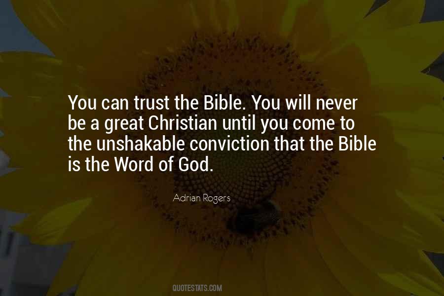 Trust Of God Quotes #406707