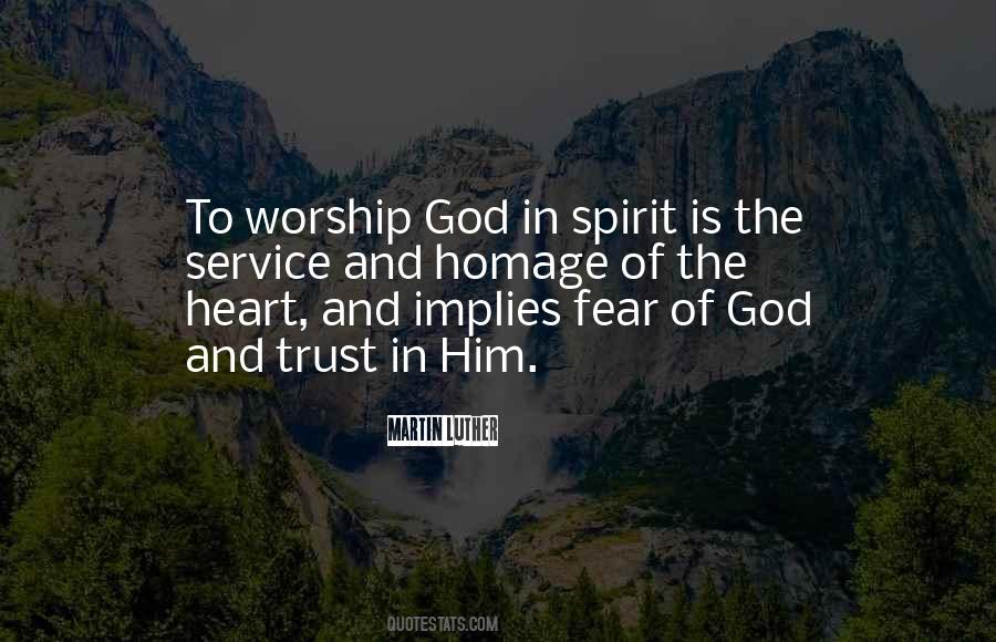 Trust Of God Quotes #835185