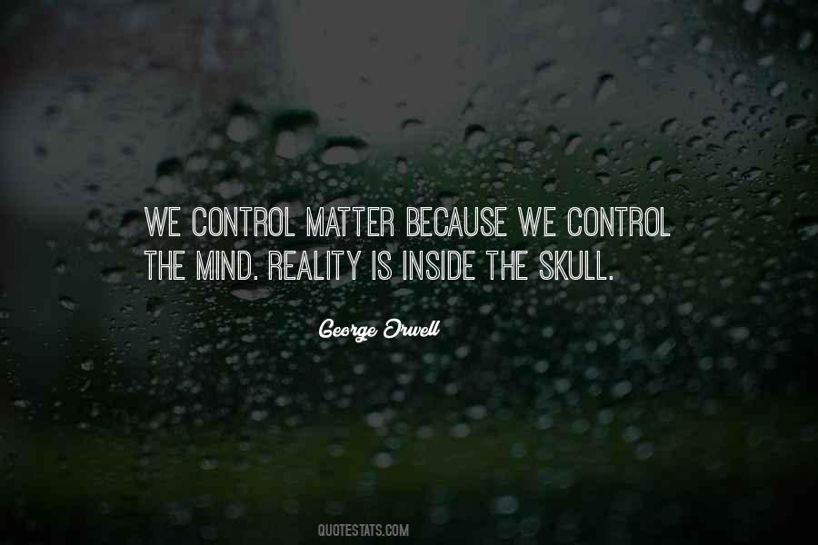 George Orwell Control Quotes #997185