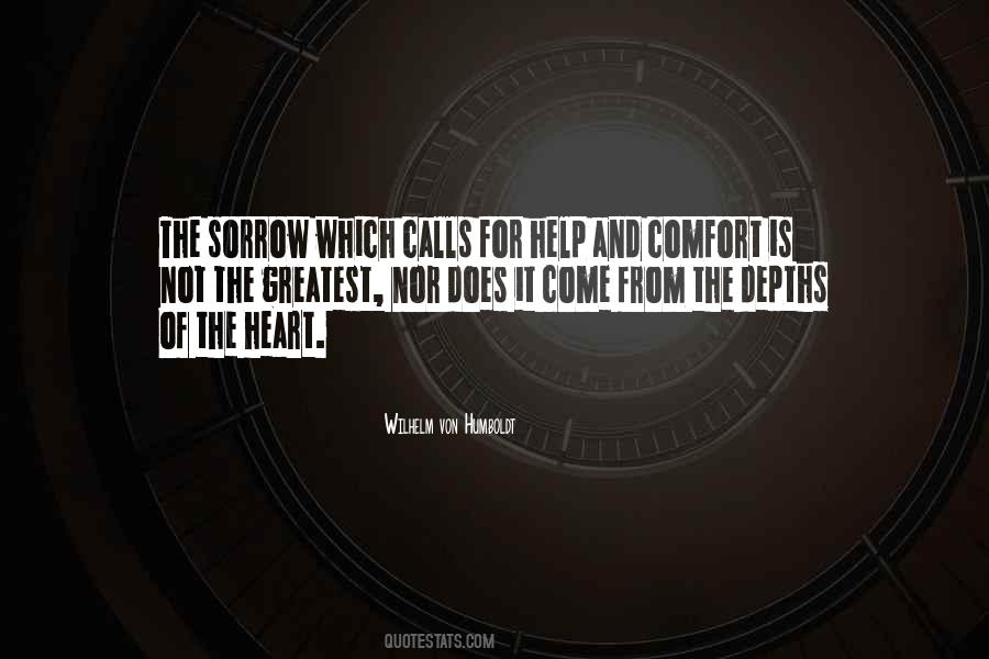 Depths Of Sorrow Quotes #715304
