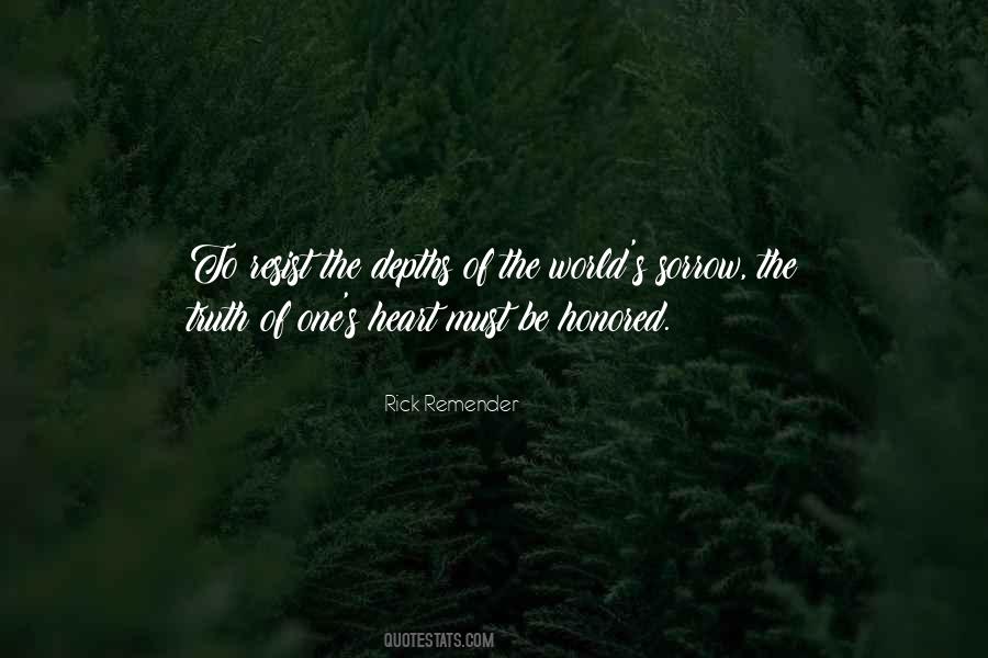 Depths Of Sorrow Quotes #808232