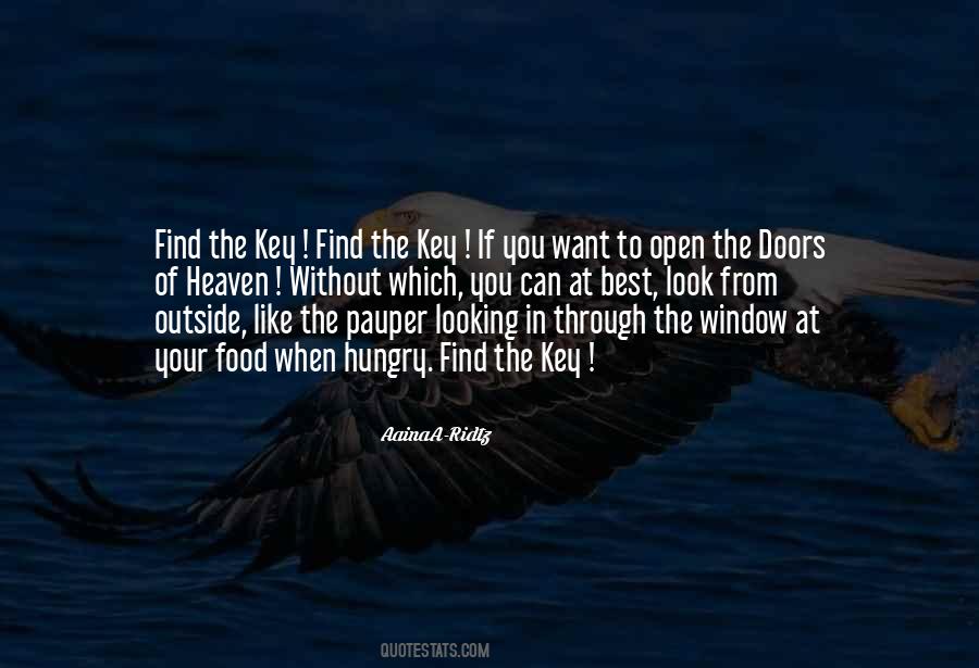 Look Outside The Window Quotes #500452