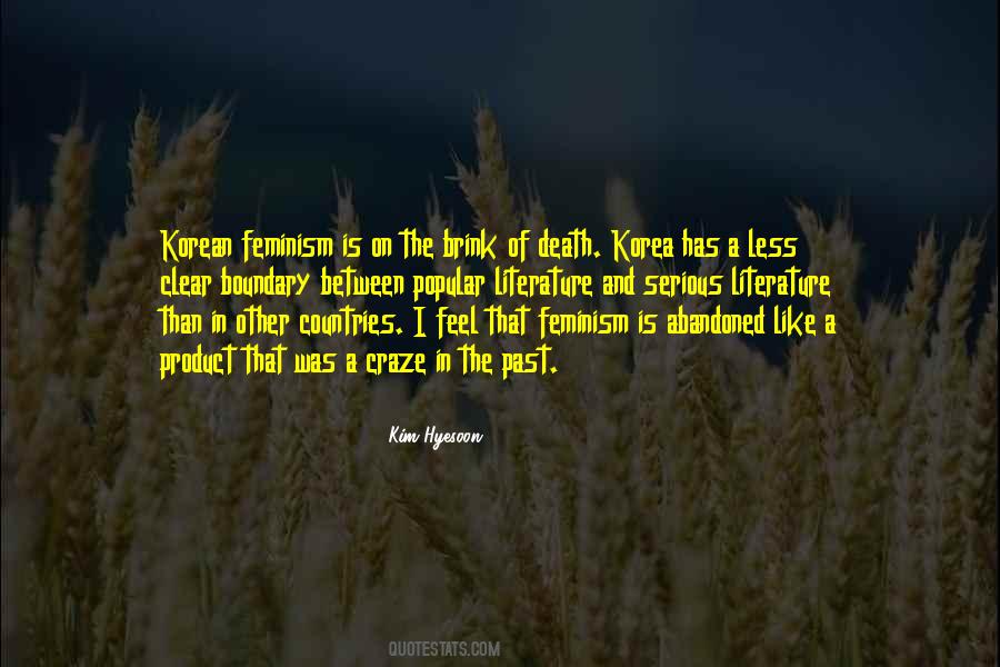 Korean Literature Quotes #1730742 Korean Literature Quotes #1730742