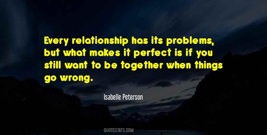 Problems Relationship Quotes #1365667