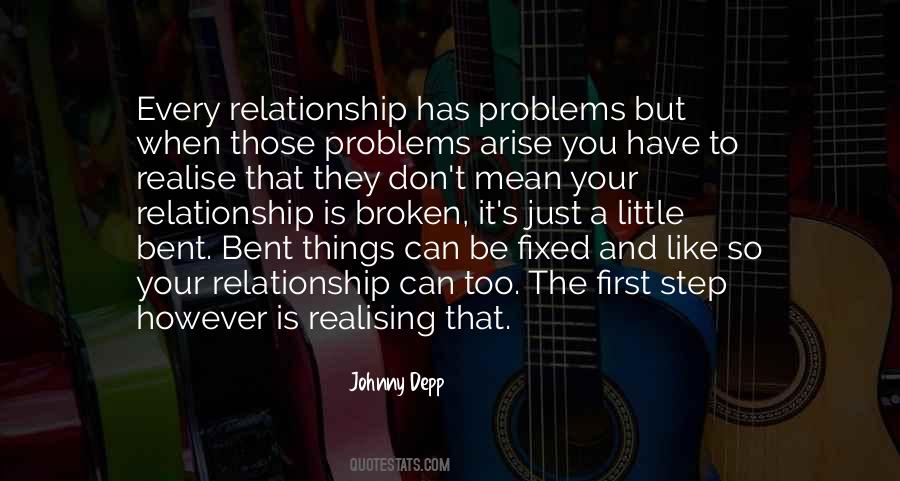 Problems Relationship Quotes #755212