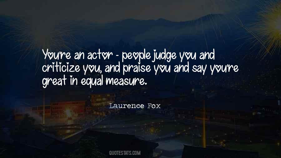People Judge You Quotes #1199958