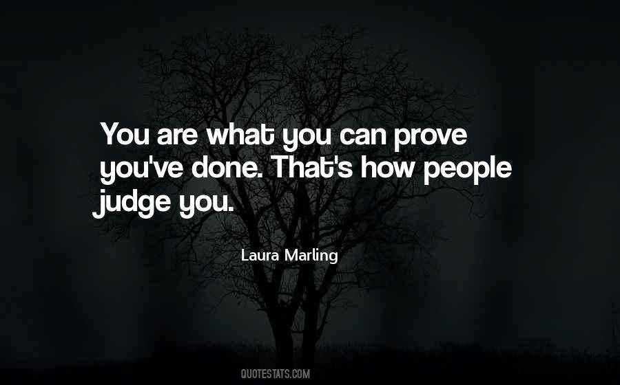 People Judge You Quotes #375674