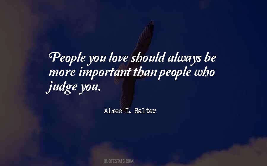 People Judge You Quotes #762754