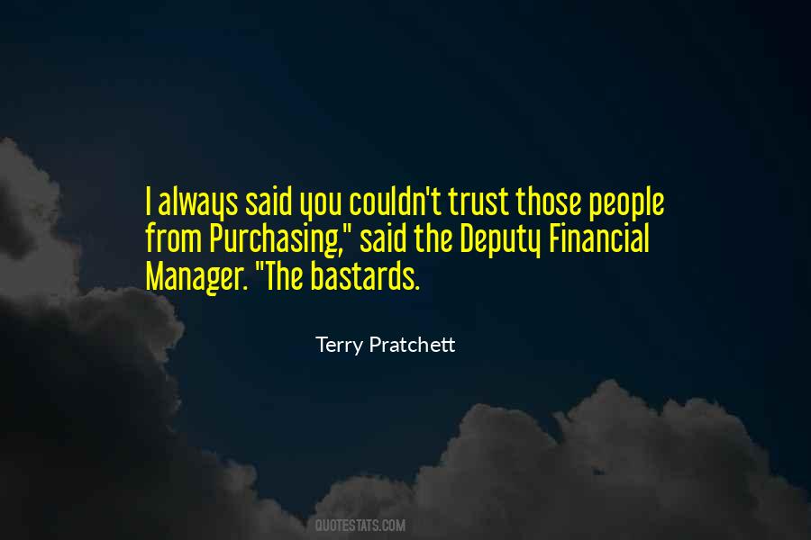 Deputy Manager Quotes #440080