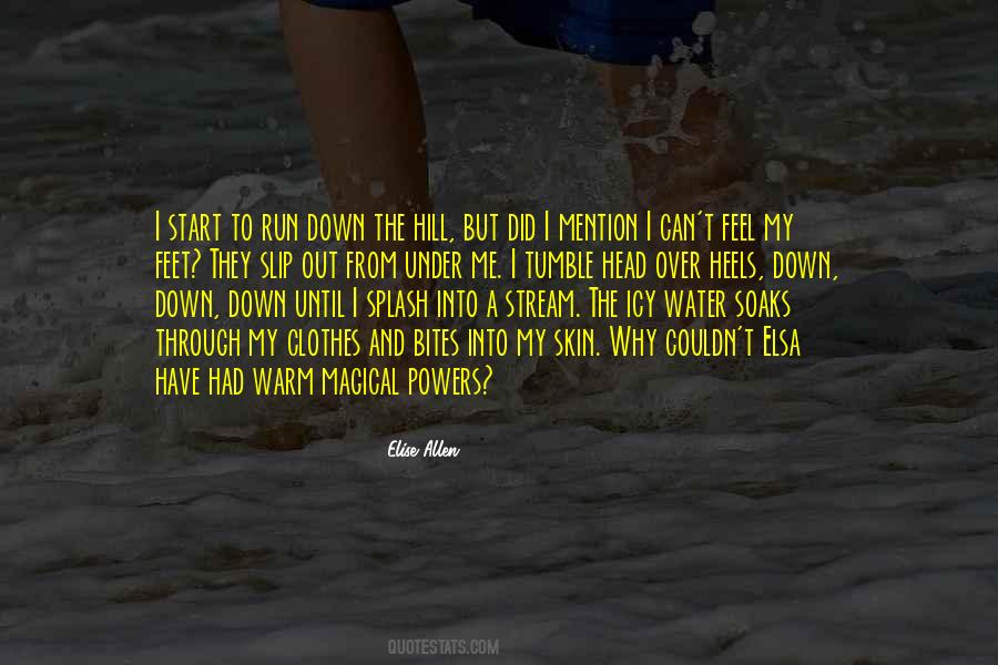 Splash Water Quotes #453769