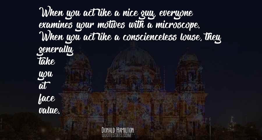 I Am A Nice Guy Quotes #412442