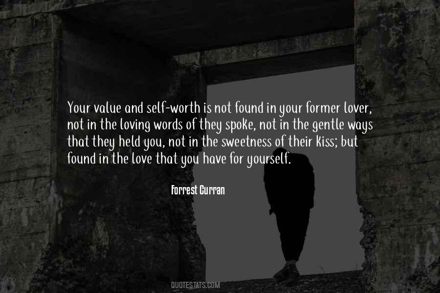 Value For Love Quotes #1280837