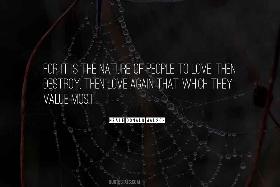 Value For Love Quotes #1854581