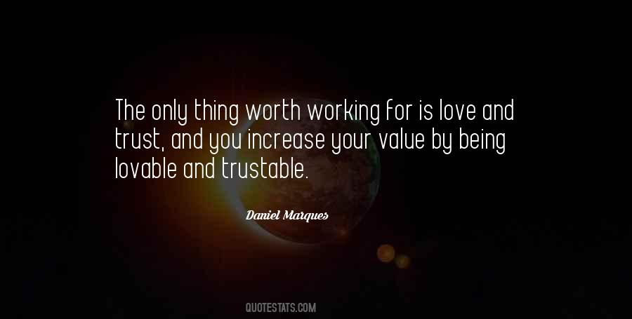 Value For Love Quotes #491993
