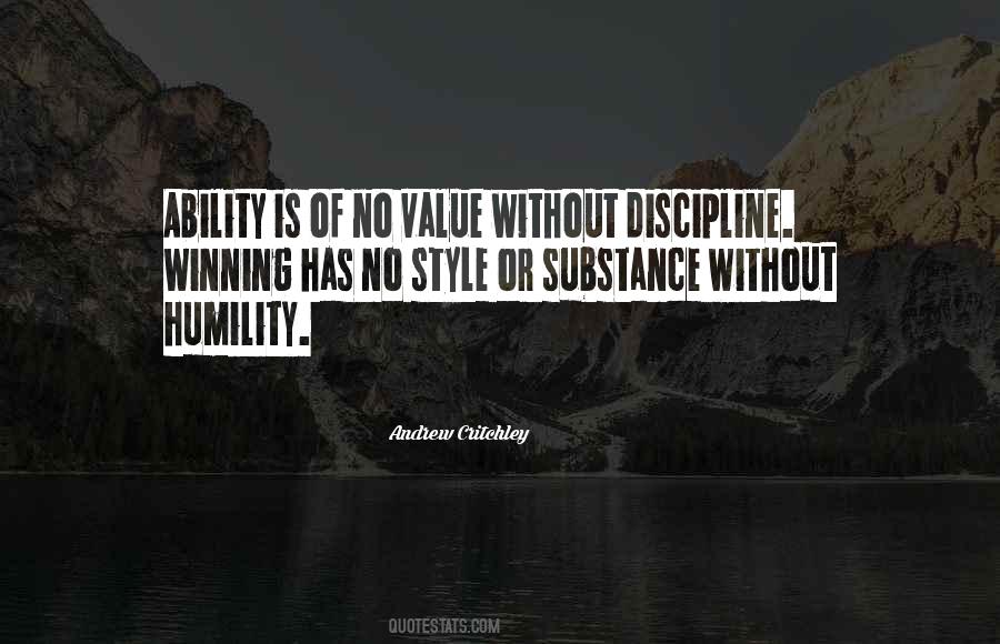 No Discipline Quotes #1152773