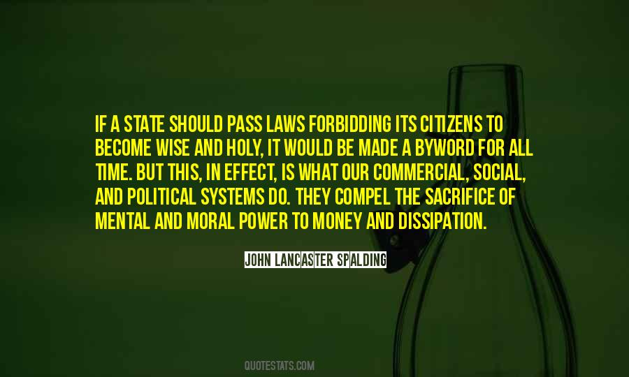 Political Moral Quotes #237509