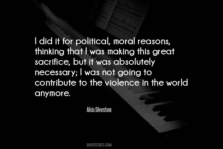 Political Moral Quotes #631612