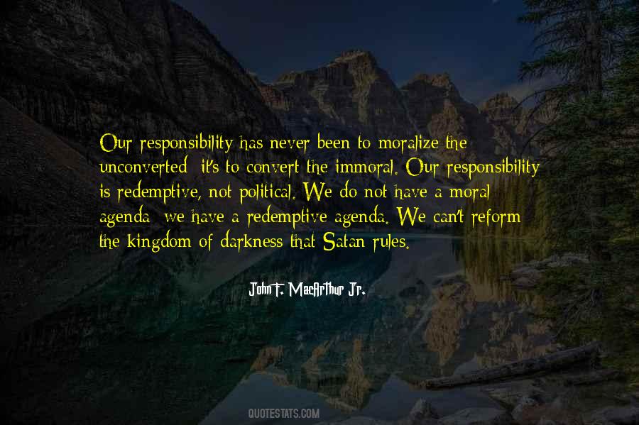Political Moral Quotes #809327