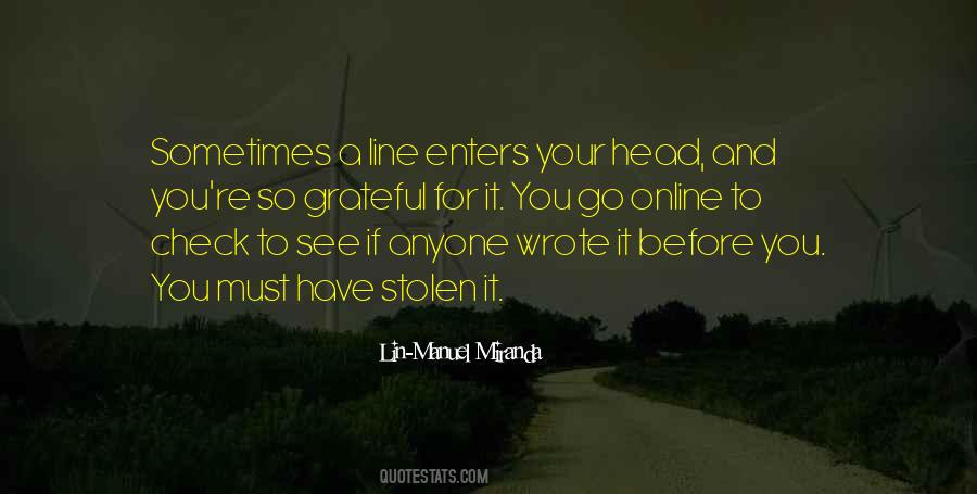 One Line Online Quotes #1086292