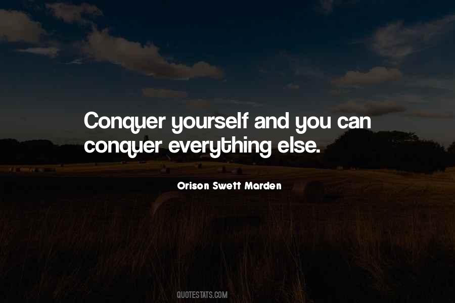 Conquer Everything Quotes #295608