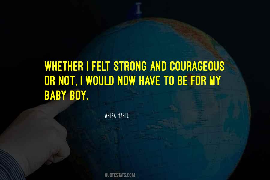 Strong Baby Quotes #1841257