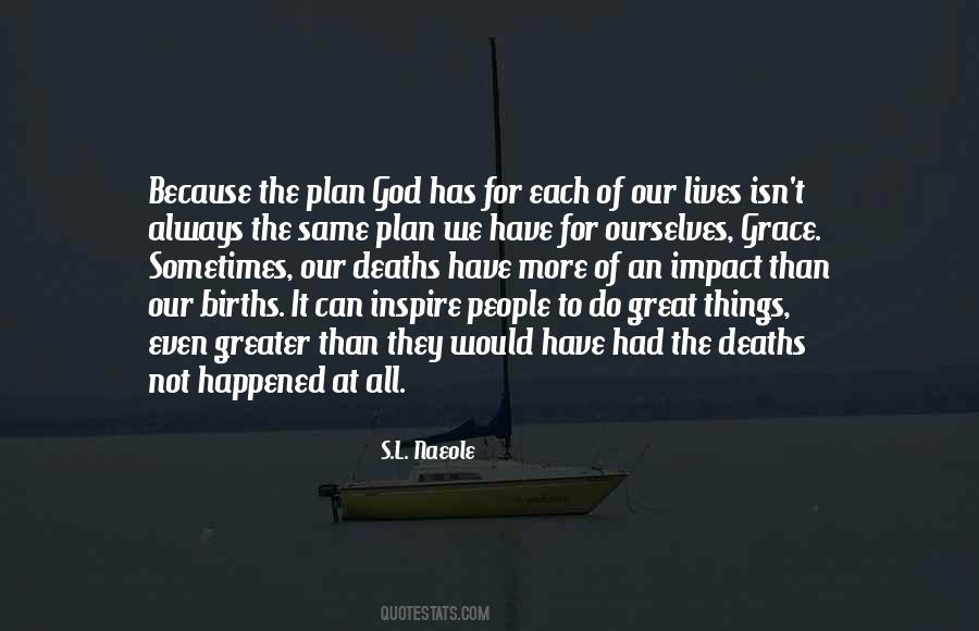 Plan God Quotes #1481907