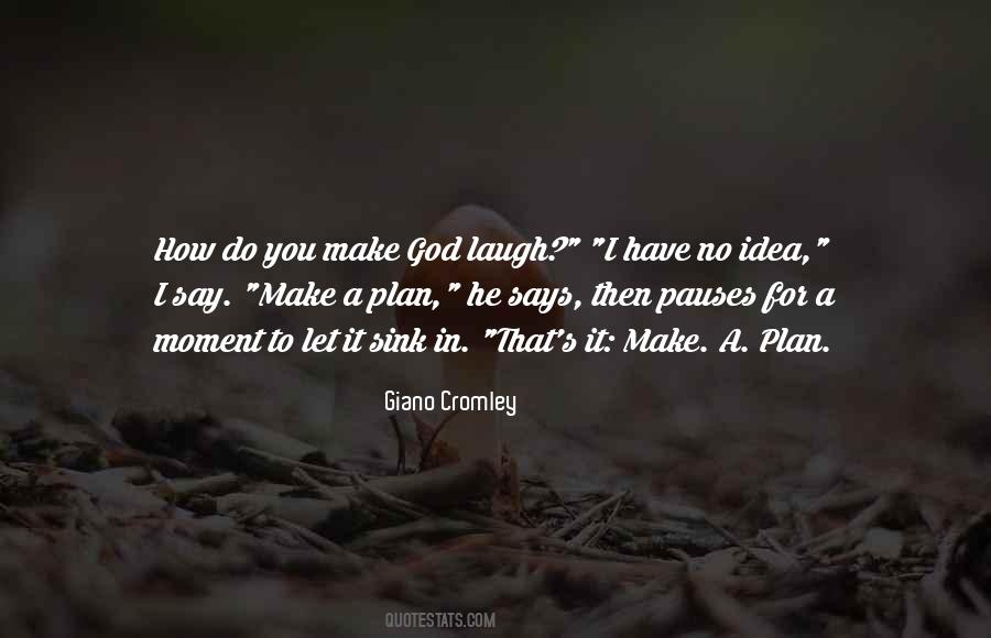 Plan God Quotes #170307