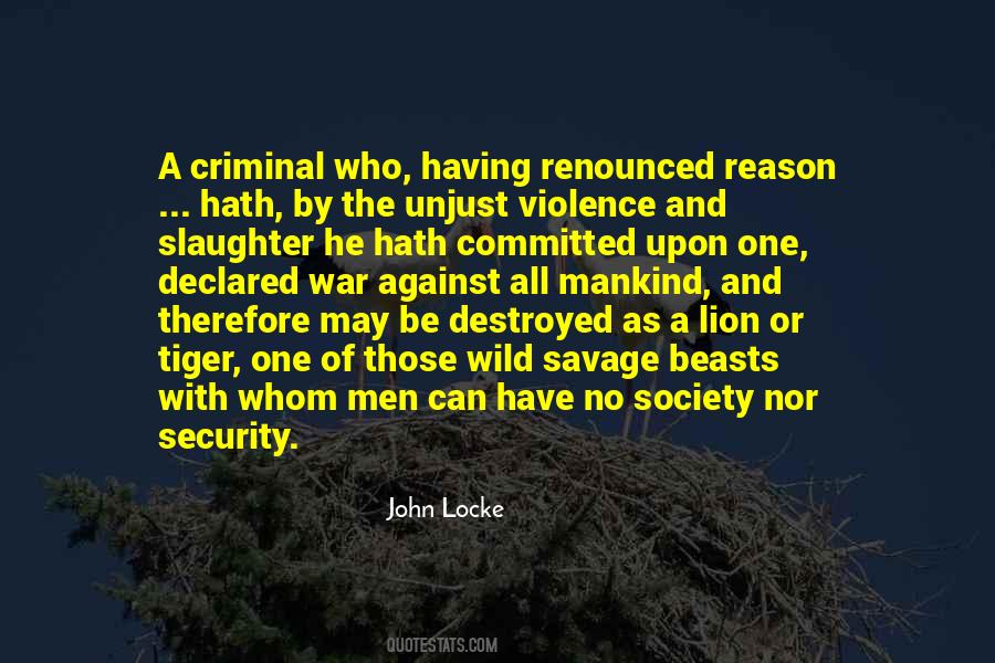 You Cannot Reason With A Tiger Quotes #544476