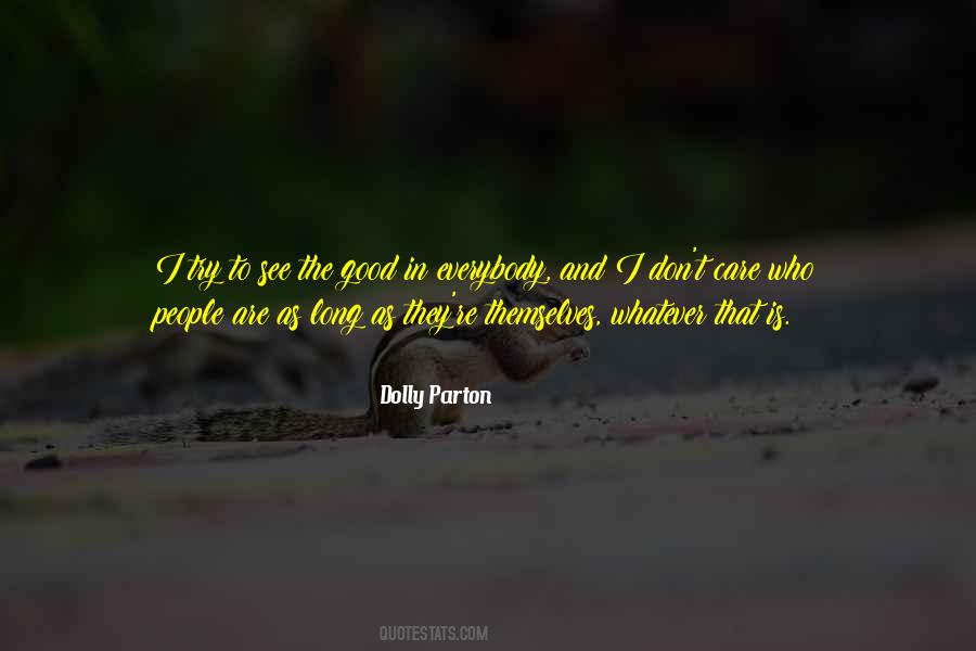 Quotes About Care Who #1204171