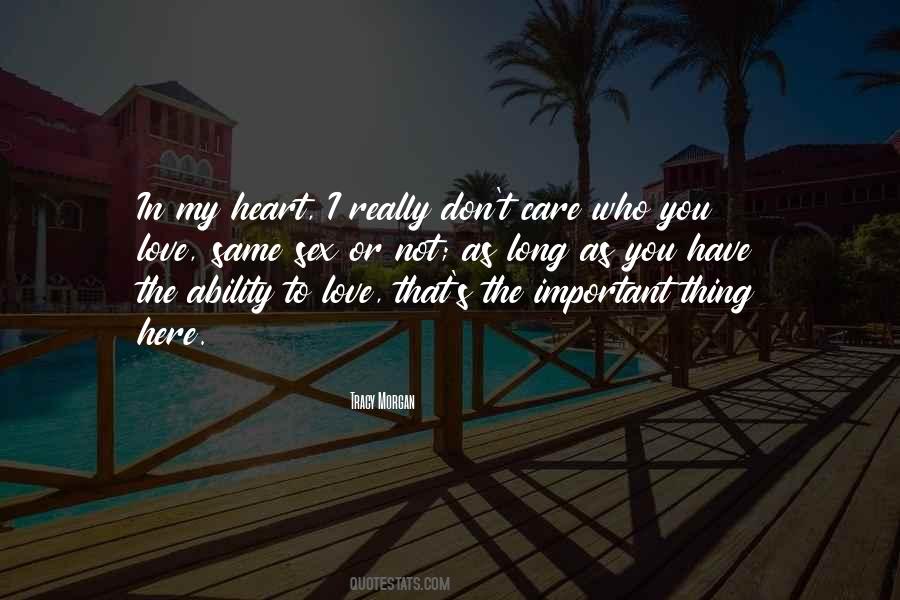 Quotes About Care Who #1550664