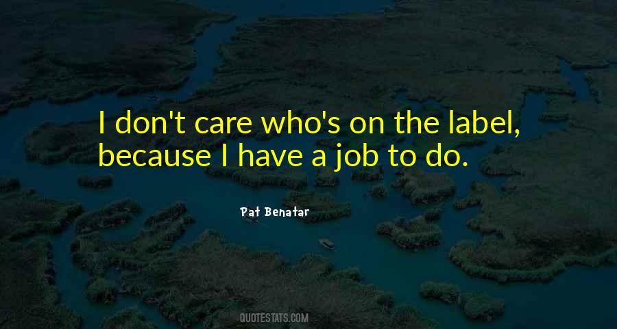 Quotes About Care Who #931777