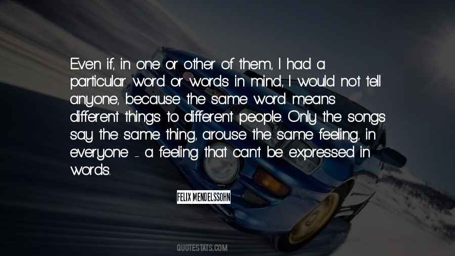One Thing In Mind Quotes #1583654