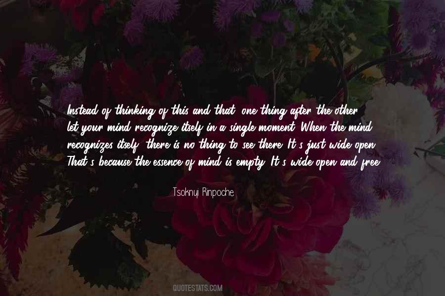 One Thing In Mind Quotes #611152