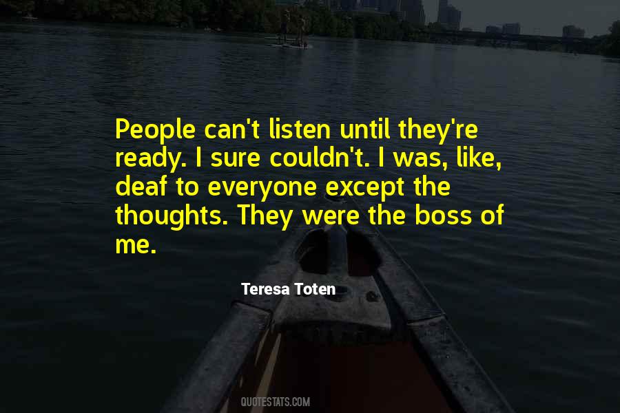 More Than A Boss Quotes #41885