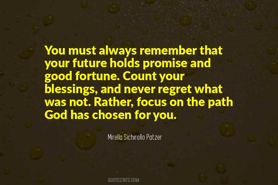 God Holds Our Future Quotes #1525790