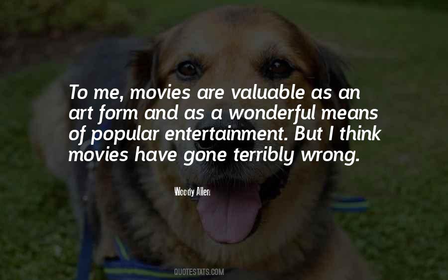 Quotes About Art And Entertainment #490372