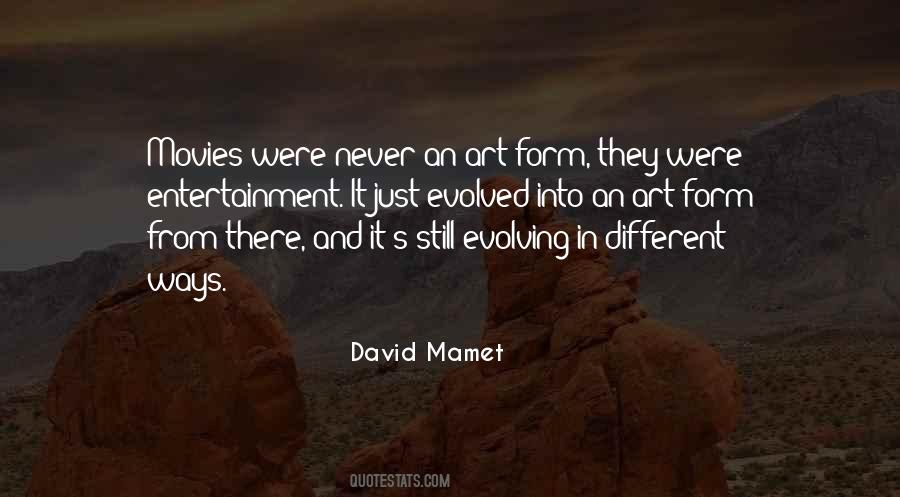 Quotes About Art And Entertainment #690428