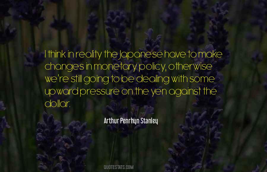 Dealing With Reality Quotes #1809028