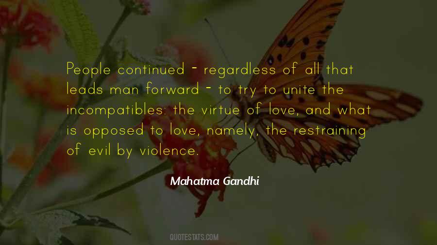 Love Evil Quotes #346898