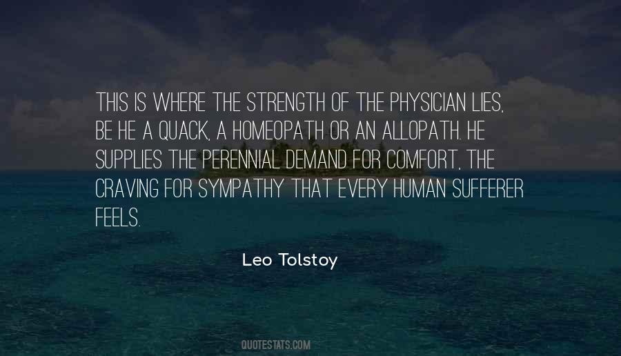 Strength Sympathy Quotes #443874