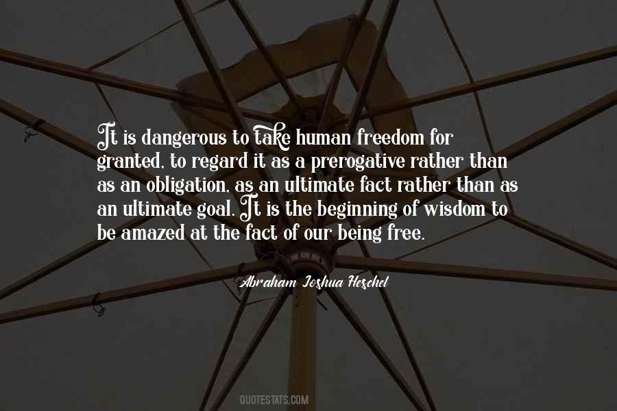 Dangerous Human Quotes #865981