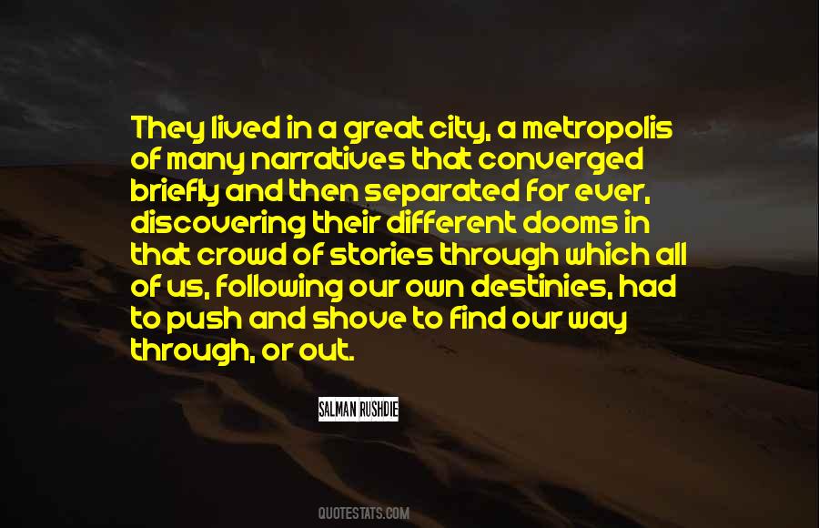 City Crowd Quotes #391381